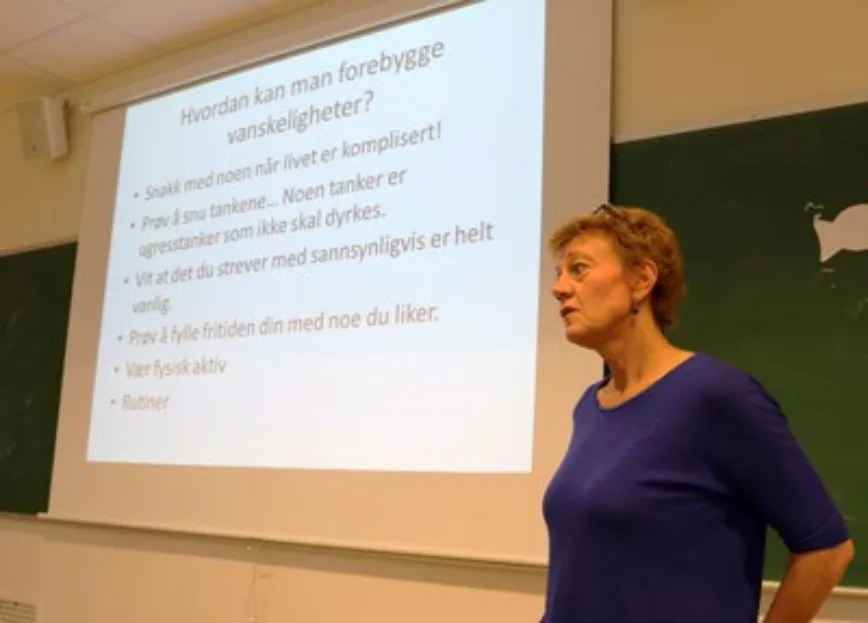 På vei ut - Kari