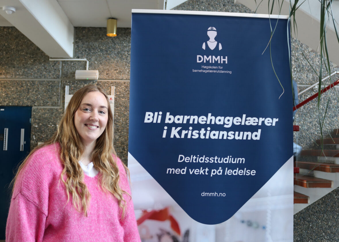 Maria Sjøflot, barnehagelærerstudent i Kristiansund