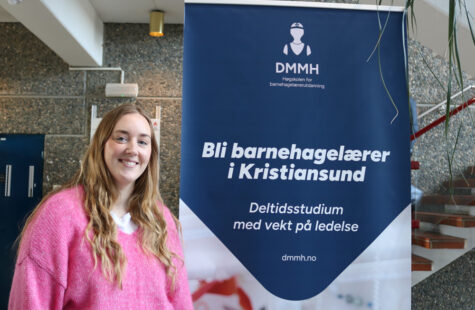 Maria Sjøflot, barnehagelærerstudent i Kristiansund