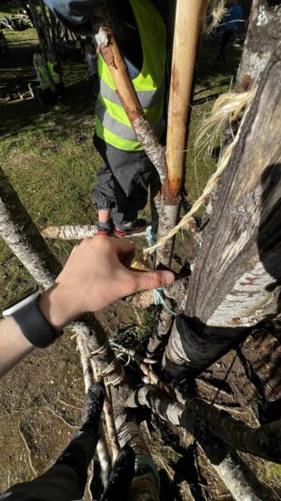 Et bilde av en tauknute