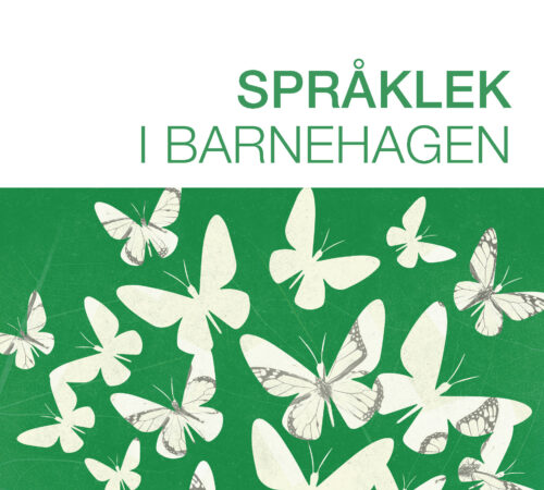 Bilde omslaget til boka Språklek i barnehagen.