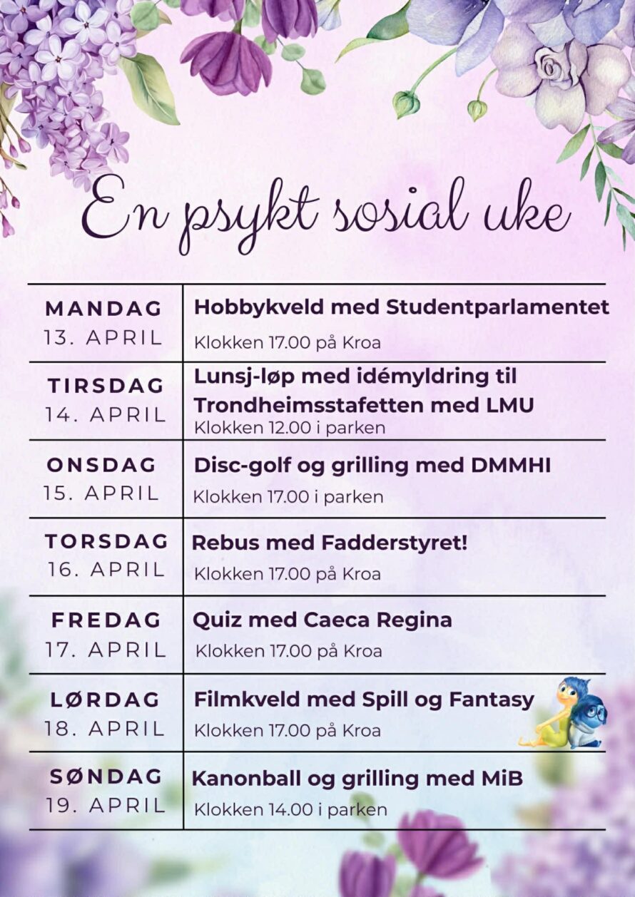 Et program over PSYK-uka.