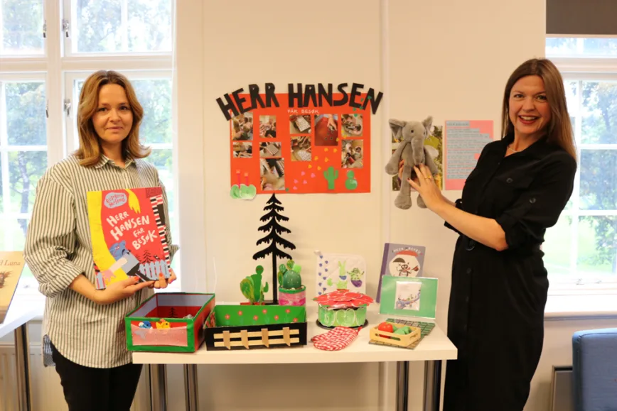 Therese Paulsen og Cecilie Fodstad er opptatt av at lesing og leik med barnelitteratur må være en del av det som er naturlig aktivitet i barnehagen, og ikke noe ekstra. Therese Paulsen og Cecilie Fodstad er opptatt av at lesing og leik med barnelitteratur må være en del av det som er naturlig aktivitet i barnehagen, og ikke noe ekstra.