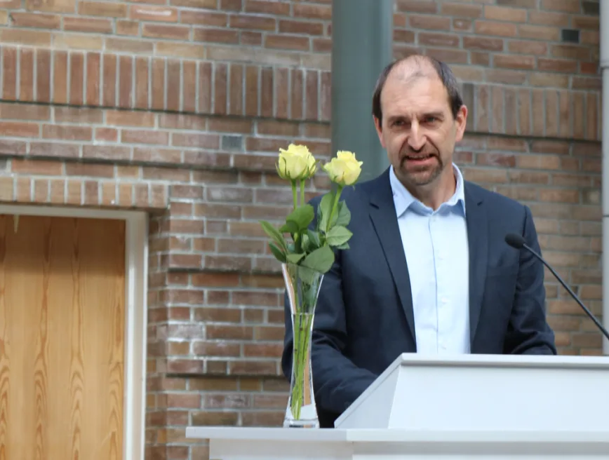 Barnehagelærere er hjørnesteinen i arbeidet som gjøres med kvalitet i barnehagen, sa Frode Kvittem fra Statsforvalteren på DMMHs immatrikulering. Barnehagelærere er hjørnesteinen i arbeidet som gjøres med kvalitet i barnehagen, sa Frode Kvittem fra Statsforvalteren på DMMHs immatrikulering.