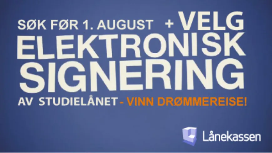 Banner Lånekassen 2014 bokmål
