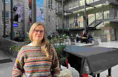 Gry Olsen Ulrichsen disputerer 3. mai.
